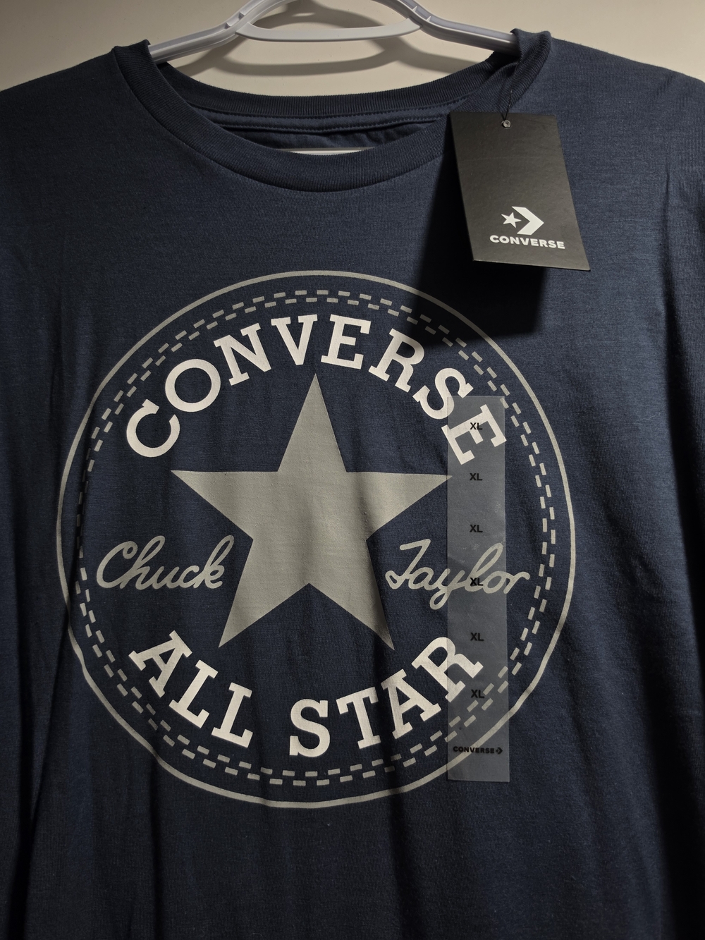 Converse Men’s Navy Short Sleeve Chuck Taylor All Star Tee